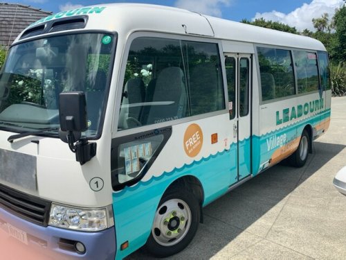 Mangawhai Village to beach bus loop continues